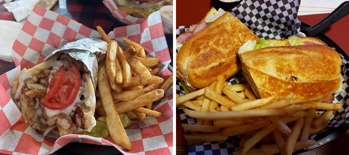 The Flying Pig Airport Diner Menu