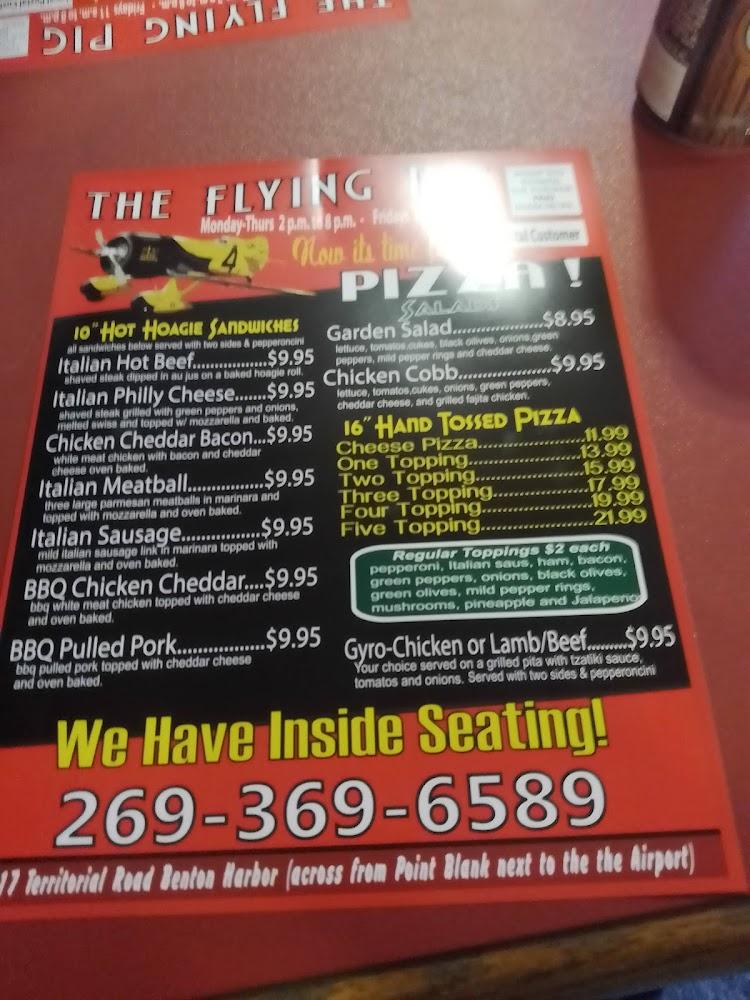 The Flying Pig Airport Diner Menu image 4